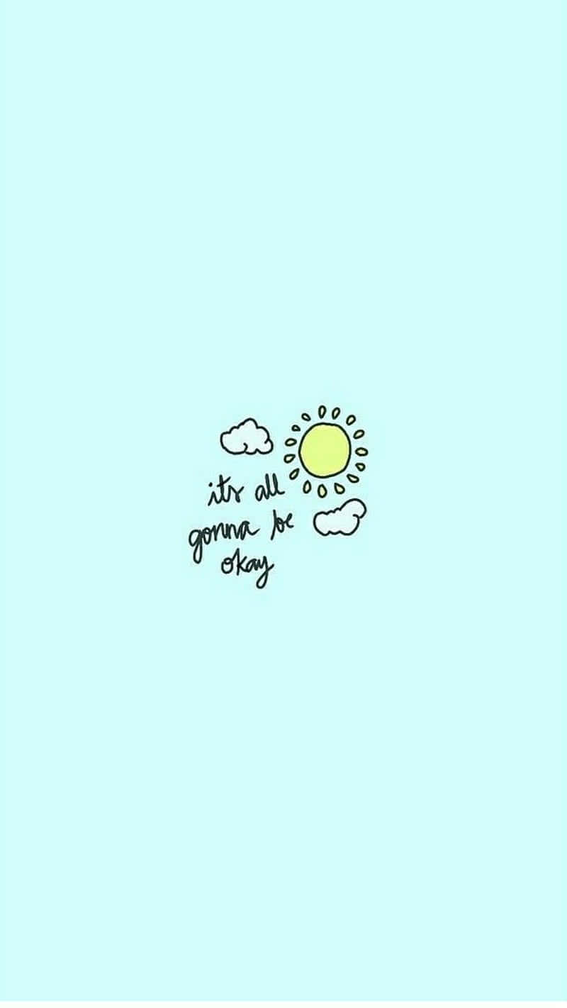 Sunny Optimism_ Artwork Wallpaper