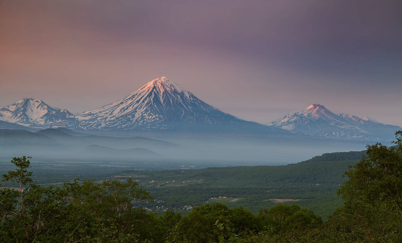 Sunrise Nature On Mountains Wallpaper