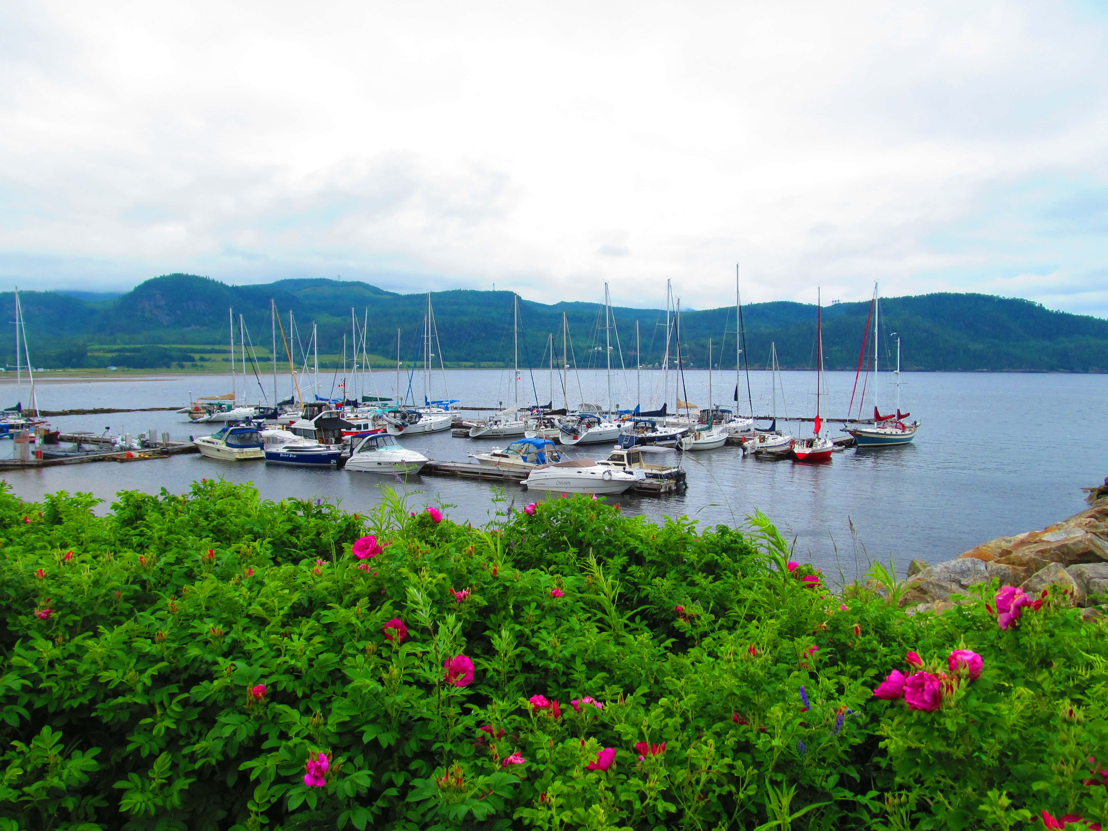 Sunset View Overlooking Saguenay, Quebec Wallpaper