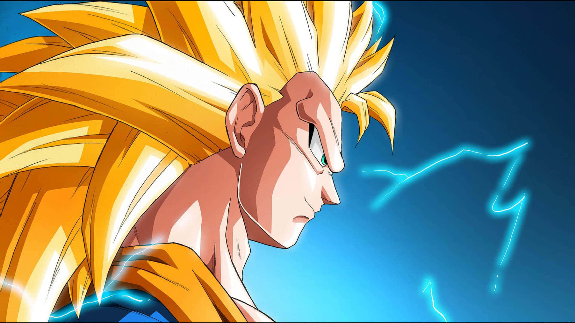 Super Saiyan 3 Transformation Wallpaper