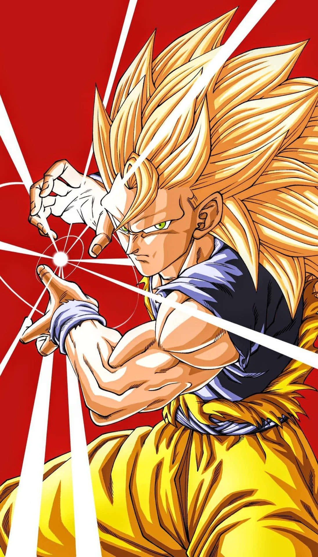 Super Saiyan 3 Transformation Wallpaper