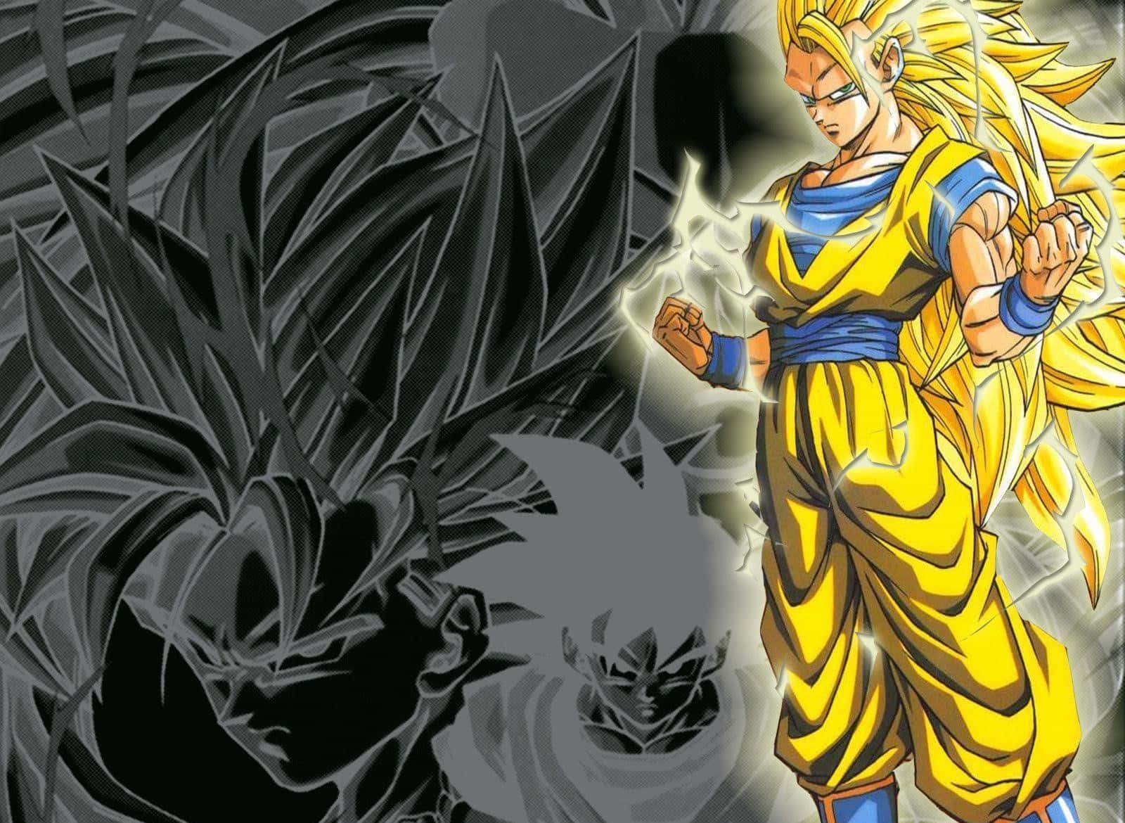 Super Saiyan 3 Transformation Wallpaper