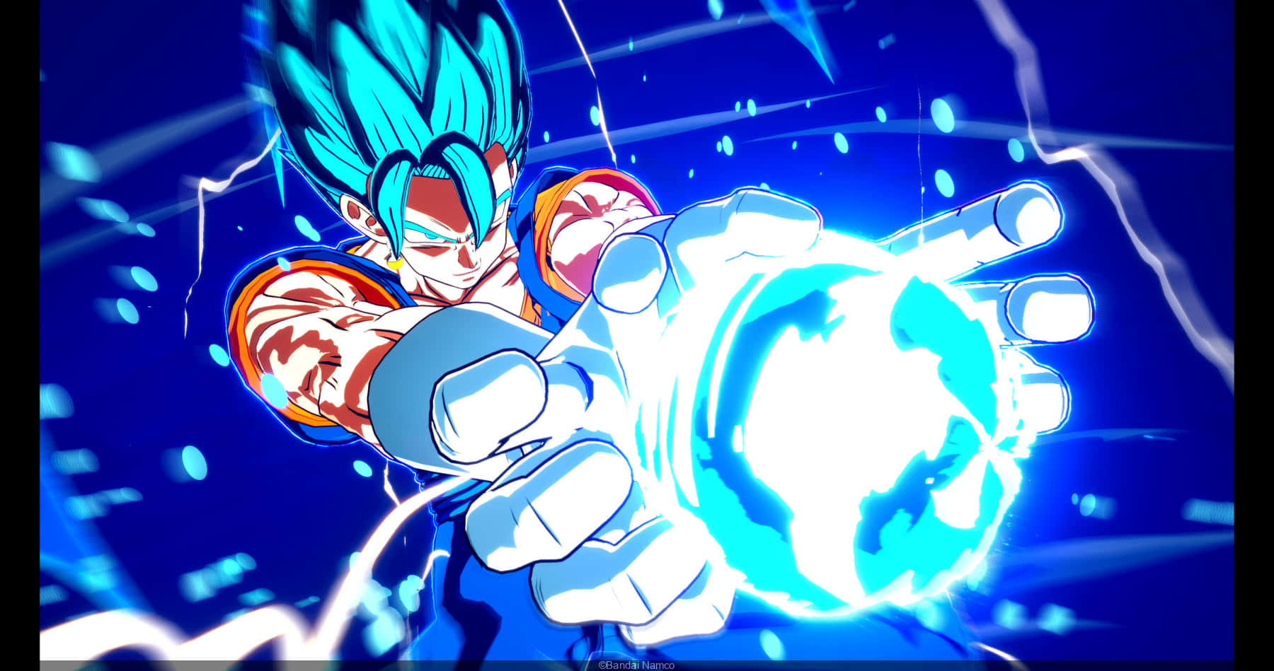 Super Saiyan Blue Energy Blast Wallpaper