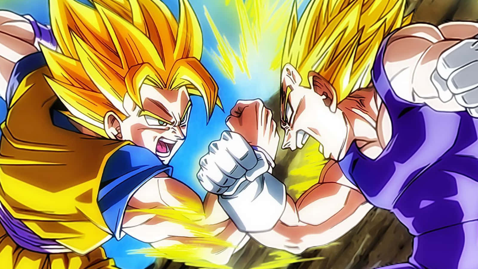 Super Saiyan Clash D B Z Wallpaper