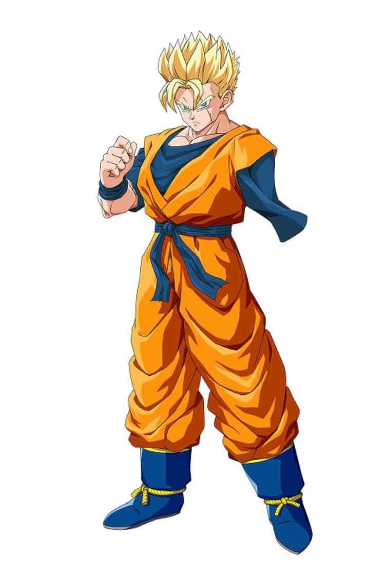 Super Saiyan Future Gohan Stance Wallpaper