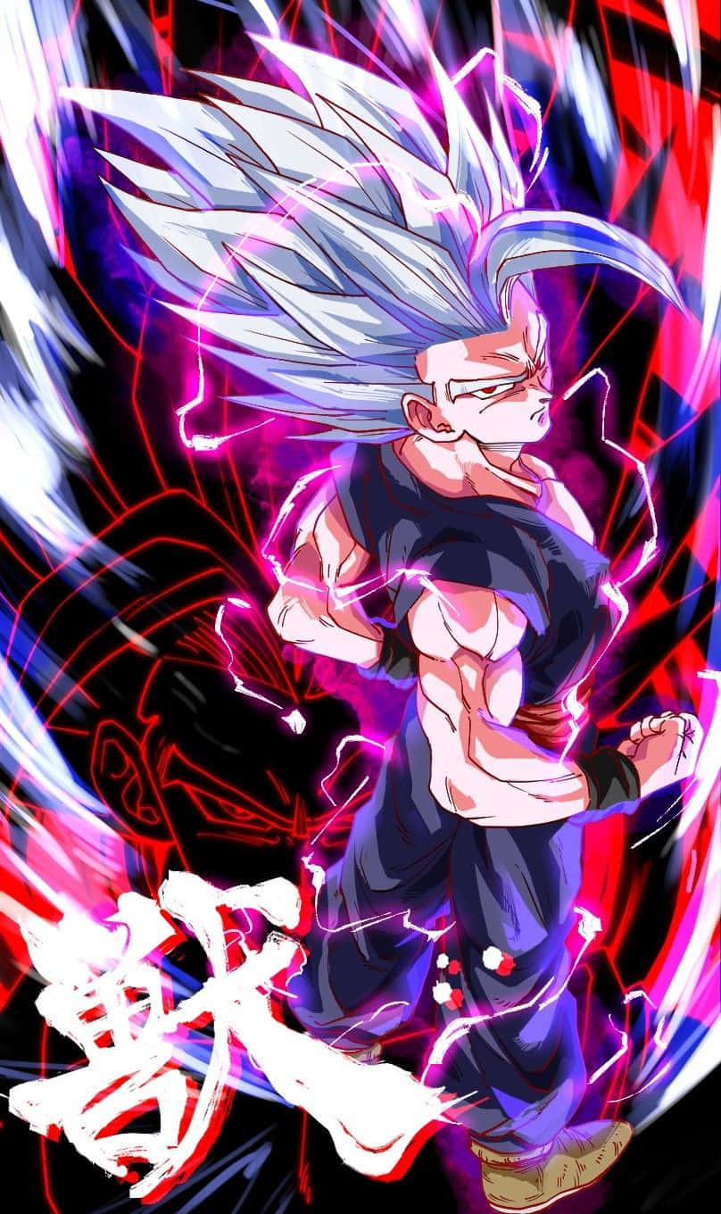 Super Saiyan Gohan Energy Aura Wallpaper