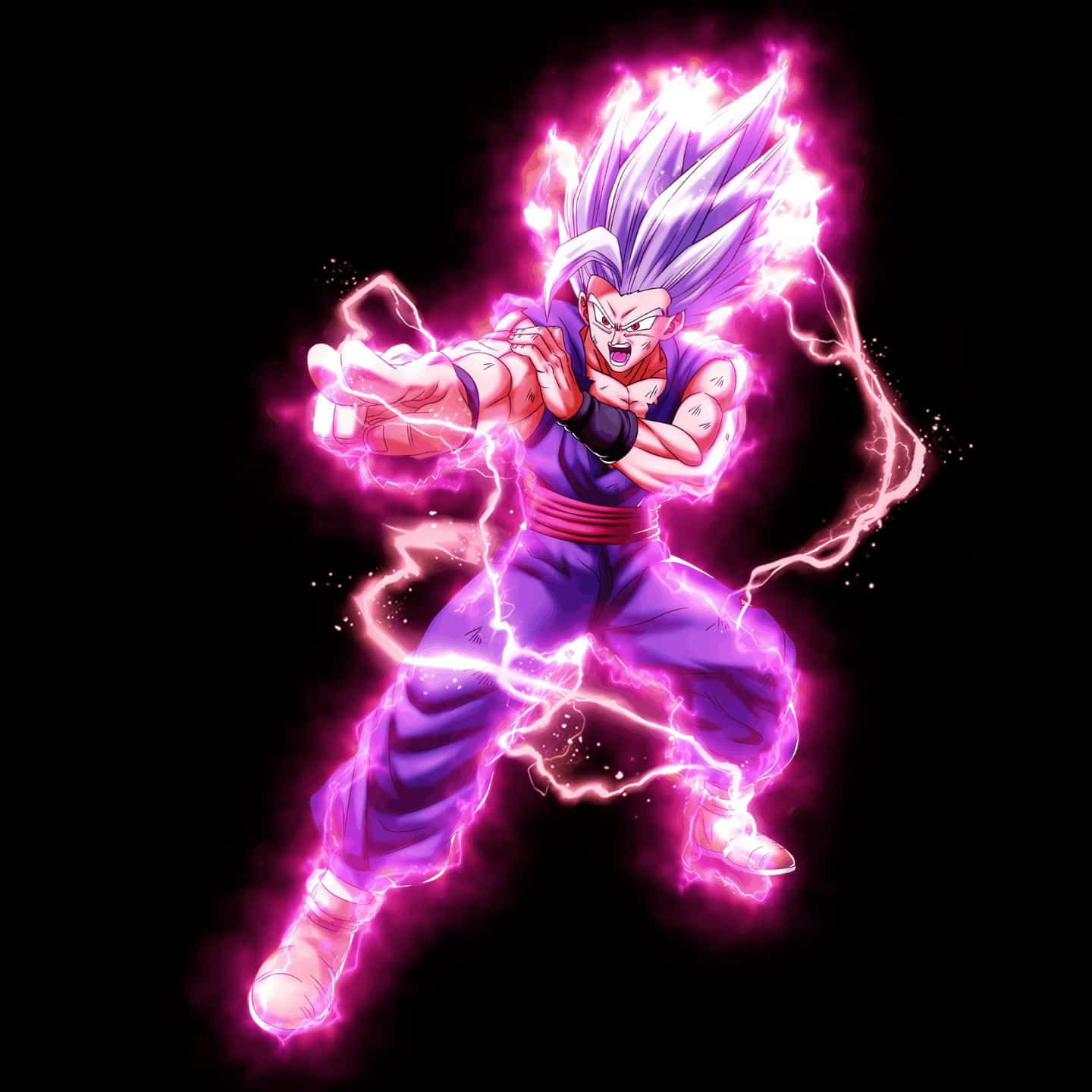 Super Saiyan Gohan Energy Aura Wallpaper