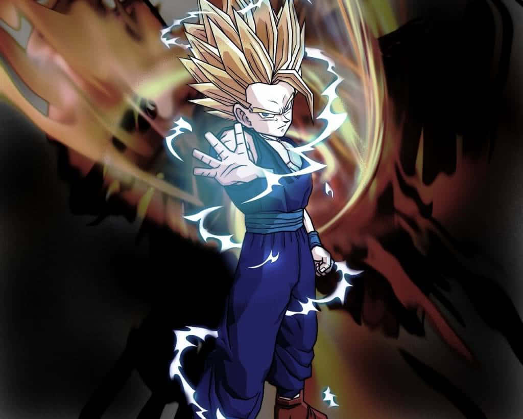 Super Saiyan Gohan Power Up Wallpaper