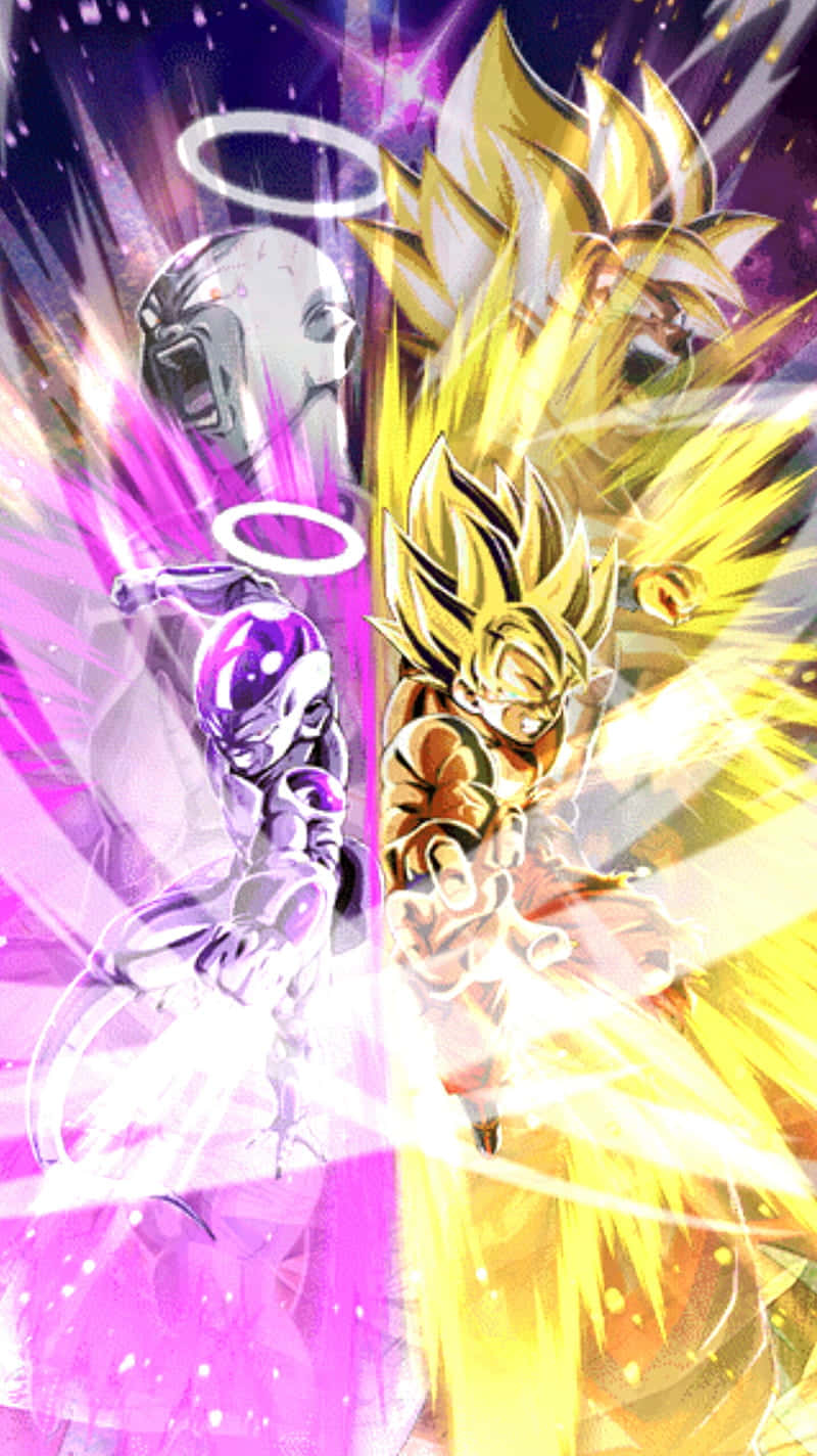 Super Saiyan Showdown Friezavs Goku Wallpaper