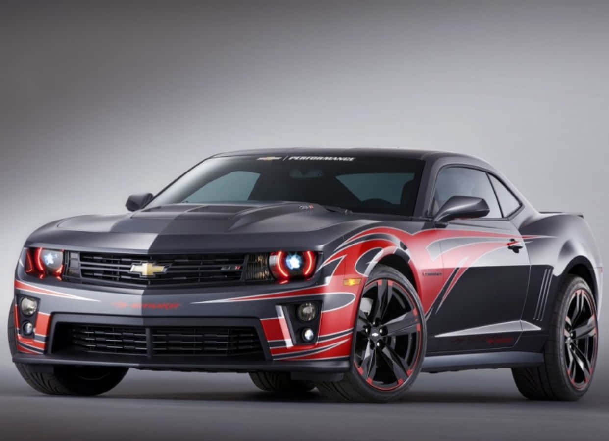 Supercharge Your Style With This Sleek And Speedy Cool Camaro Wallpaper