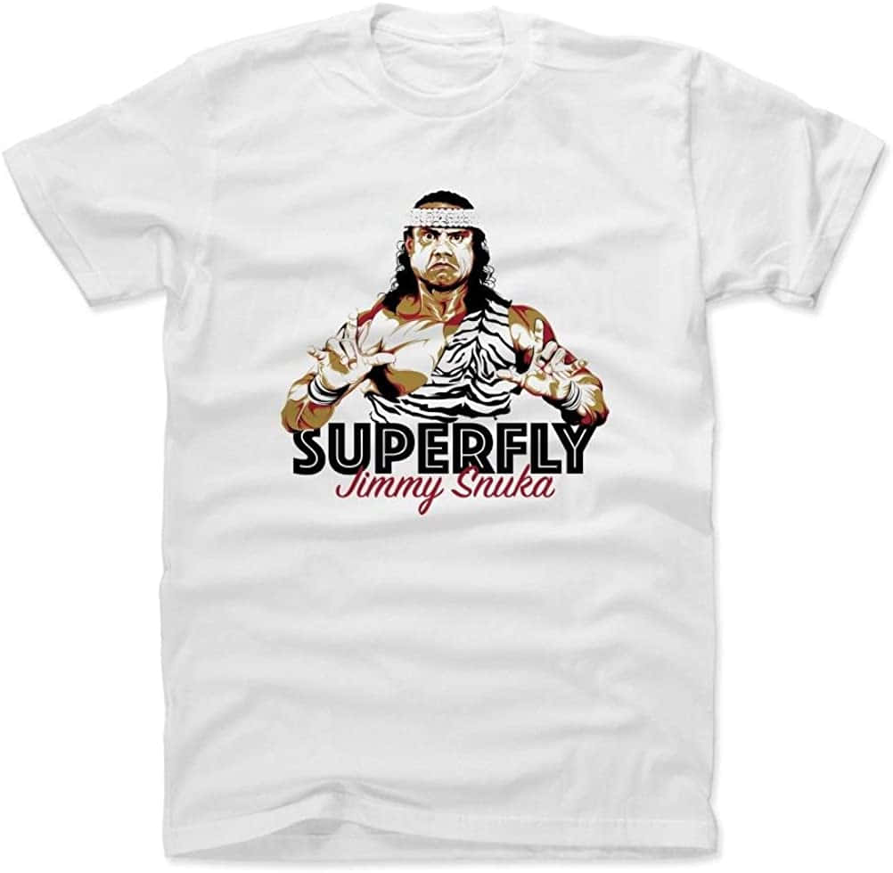 Superfly White Tee Jimmy Snuka Wallpaper