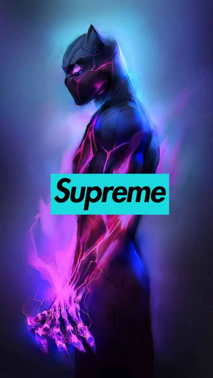 Superhero Supreme Black Panther Wallpaper