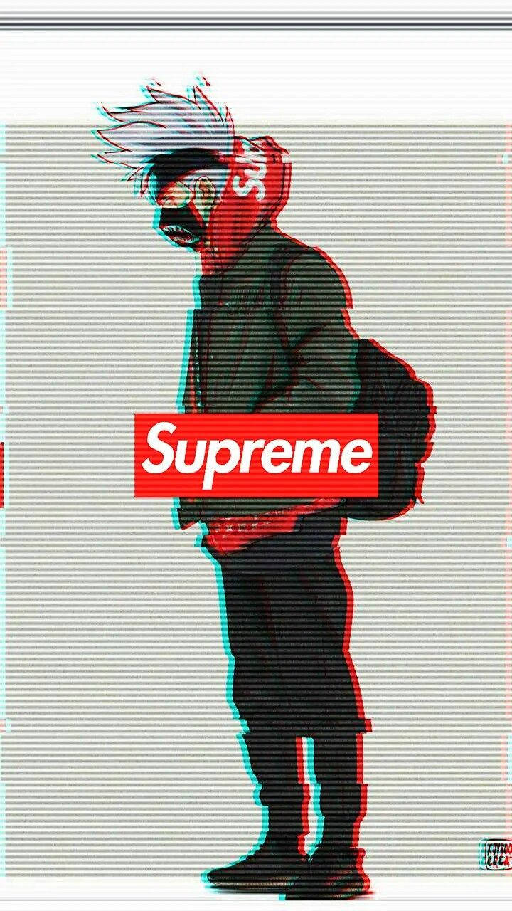 Superhero Supreme Kakashi In Hoodie Wallpaper