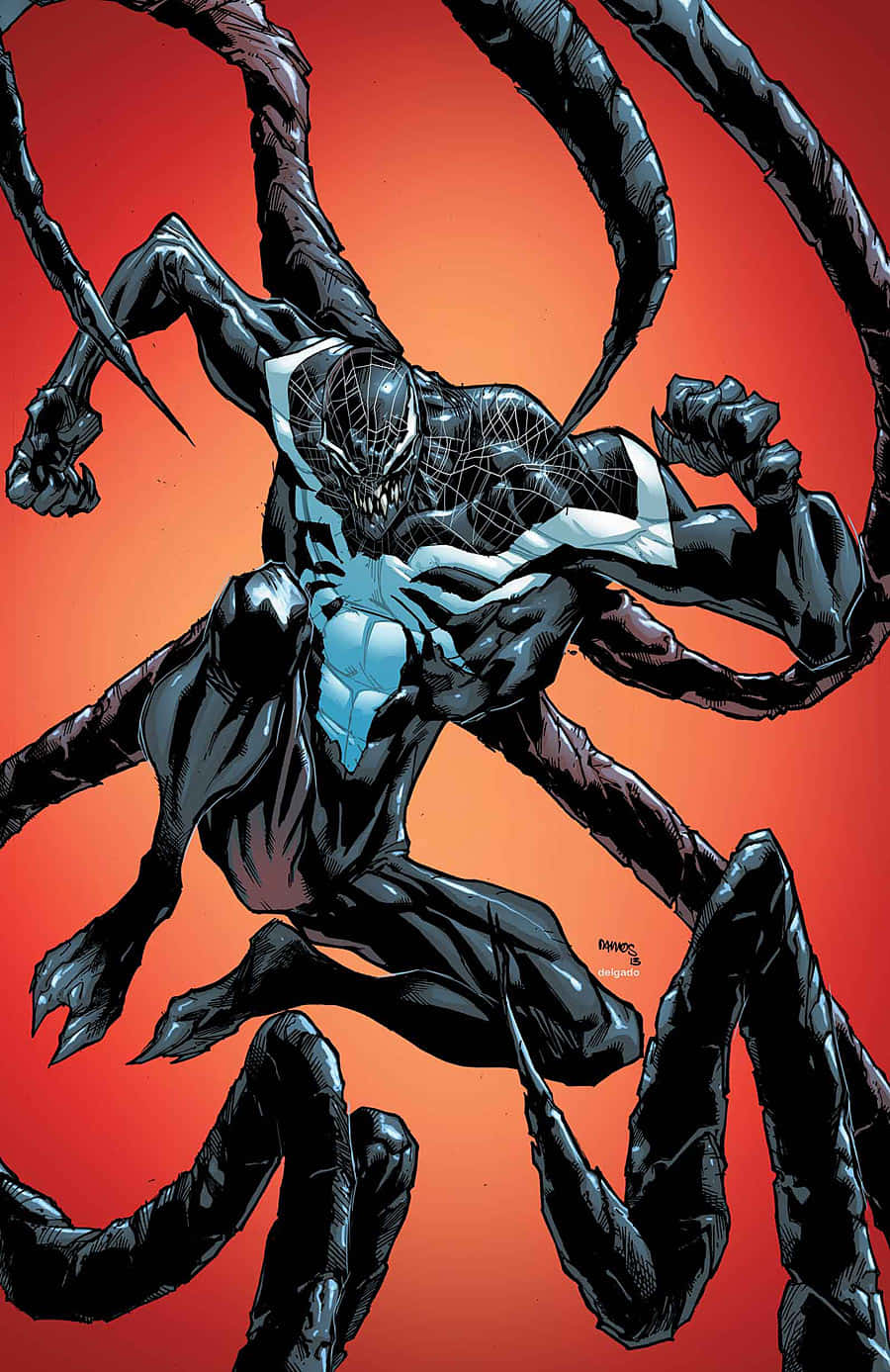 Superior Spider-man Swings Into Action Wallpaper