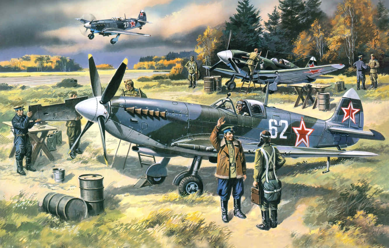 Supermarine Spitfire Pre Departure Inspection Wallpaper