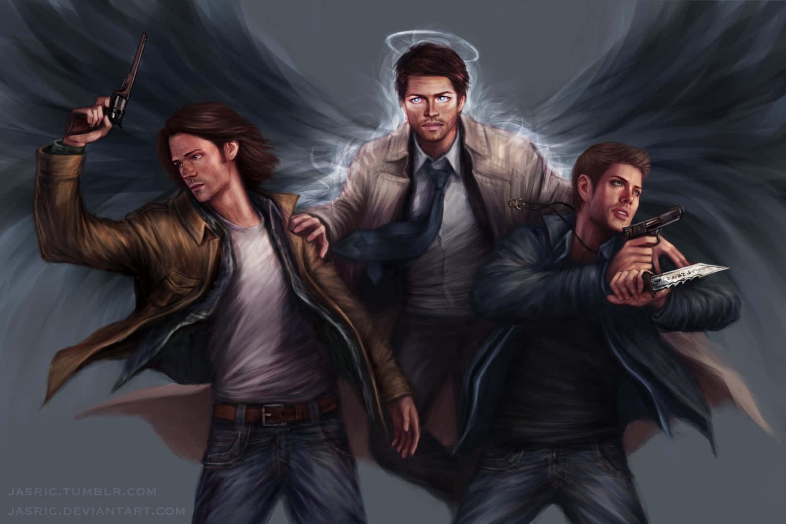 Supernatural Digitally Painted Art Wallpaper