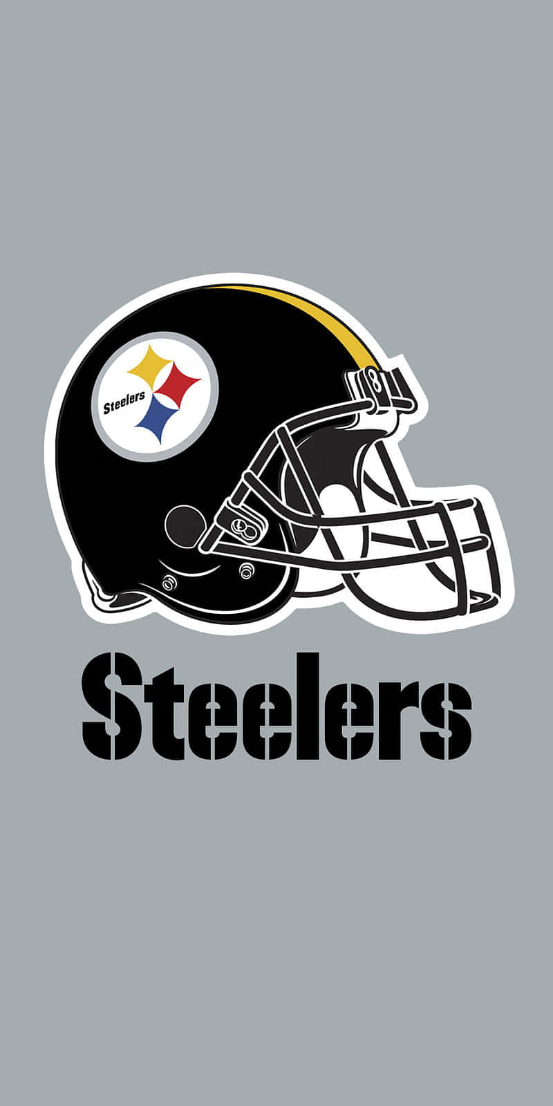 ‘support Your Favourite Team With An Nfl-themed Steelers Iphone’ Wallpaper