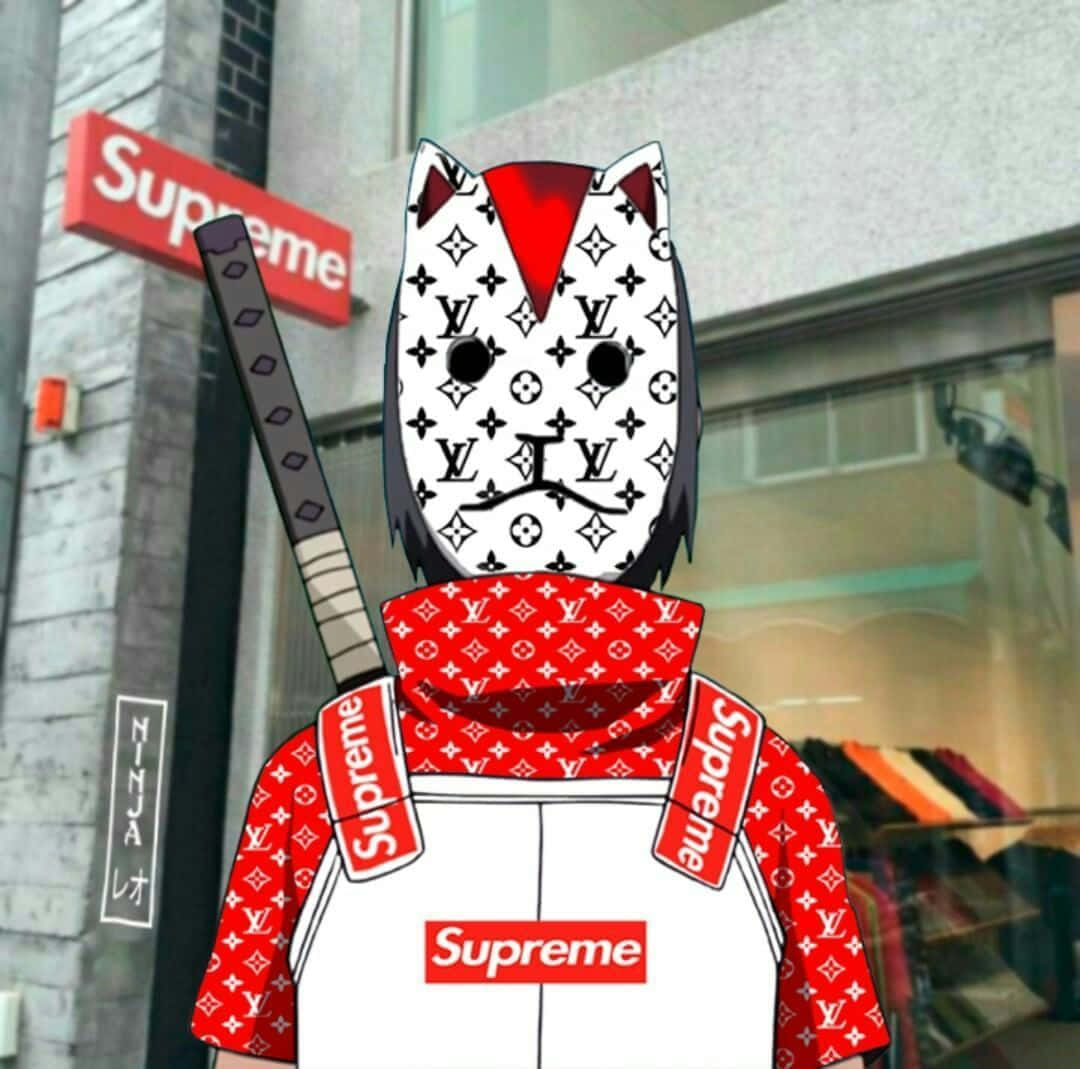 Supreme Anime Crossover Wallpaper