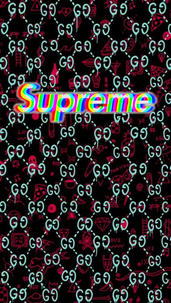 Supreme Gucci: An Iconic Fashion Collaboration Wallpaper