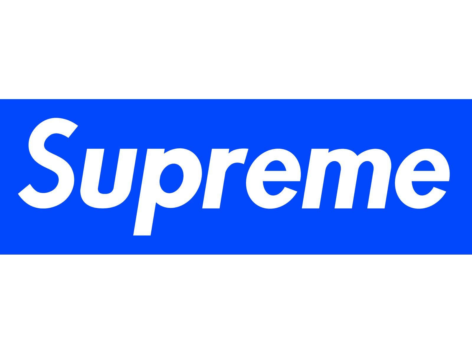 Supreme Logo 1600 X 1200 Wallpaper