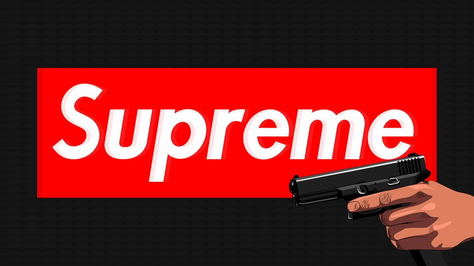 Supreme Logo - Style Icon Wallpaper