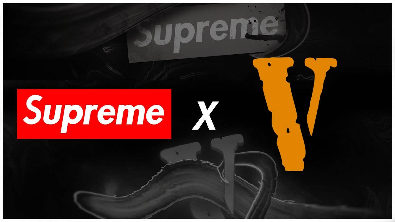 Supreme X Vlone Wallpaper