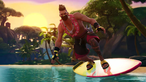 Surfing Drift Fortnite Wallpaper