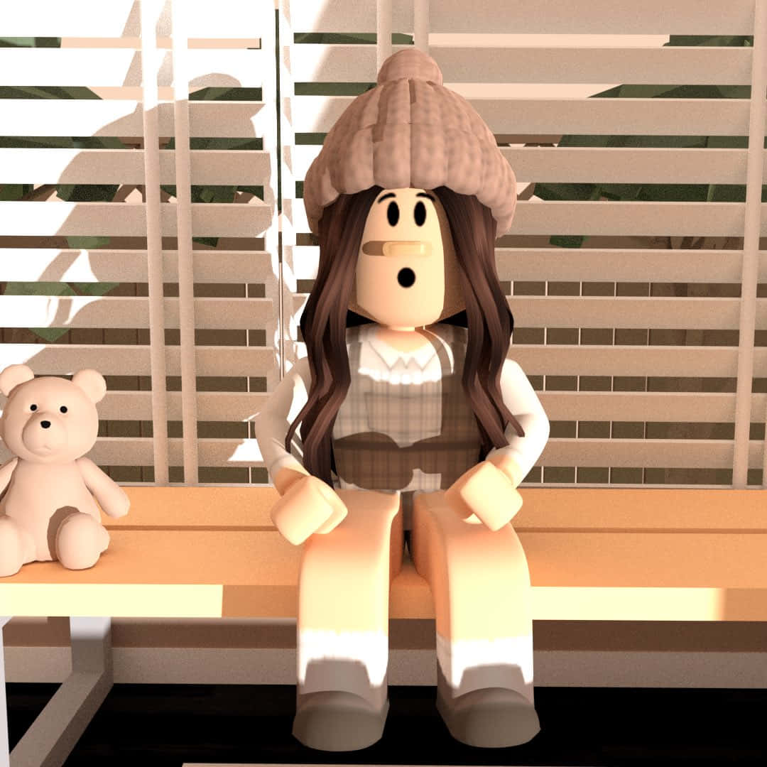 Surprised Girl Roblox Pfp Wallpaper