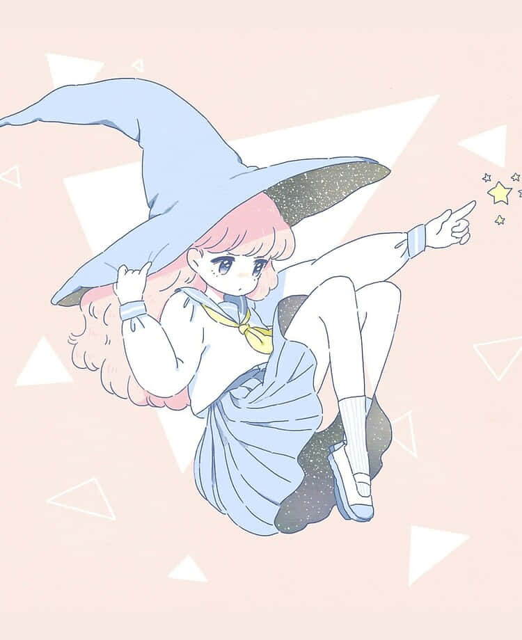 Surreal And Enchanting, The Pastel Witch Is Here! Wallpaper