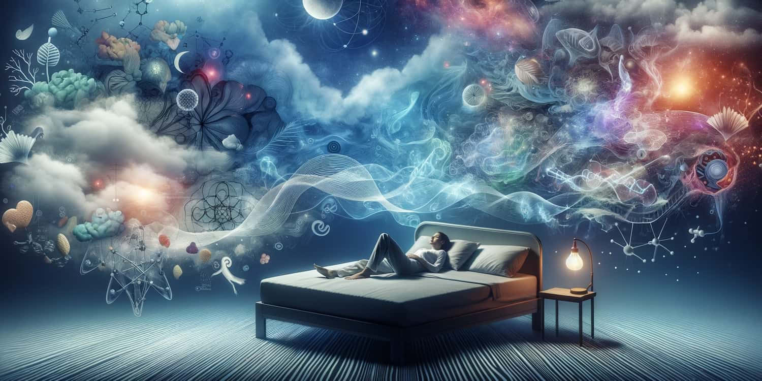 Surreal Dreamscape Visualization Wallpaper