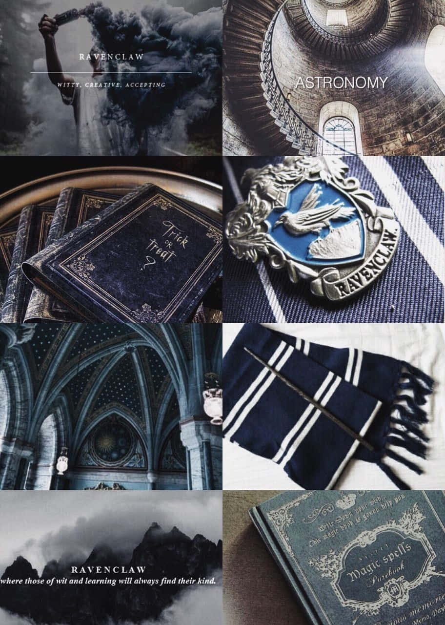 Surround Yourself With The Wisdom Of Ravenclaw. Wallpaper