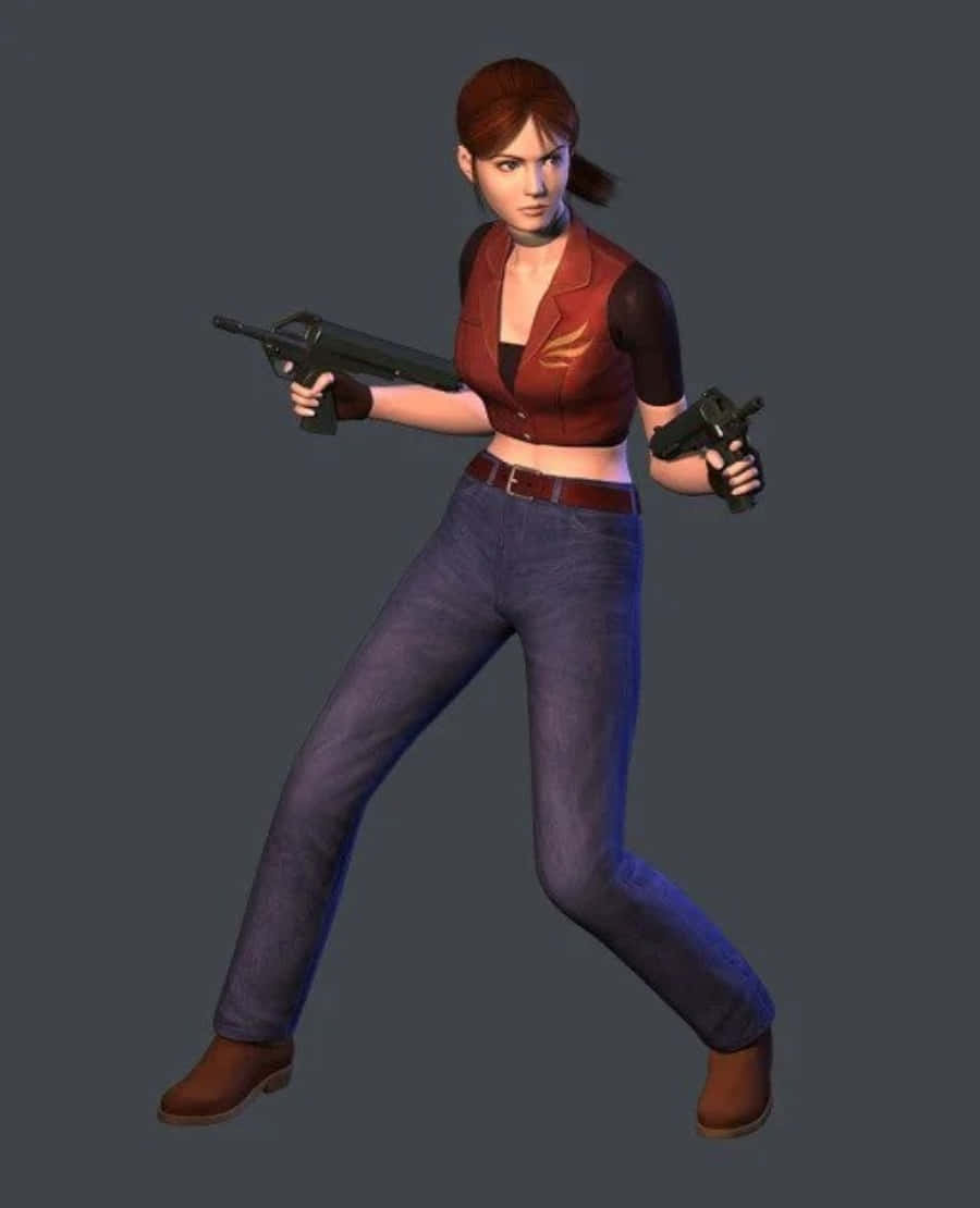 Survivor Spirit Unleashed - Claire Redfield Wallpaper