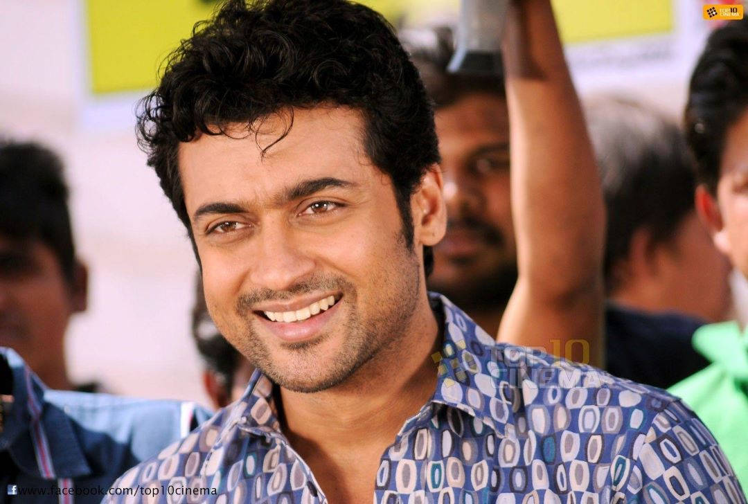 Surya Wearing Polka Dot Polo Hd Wallpaper