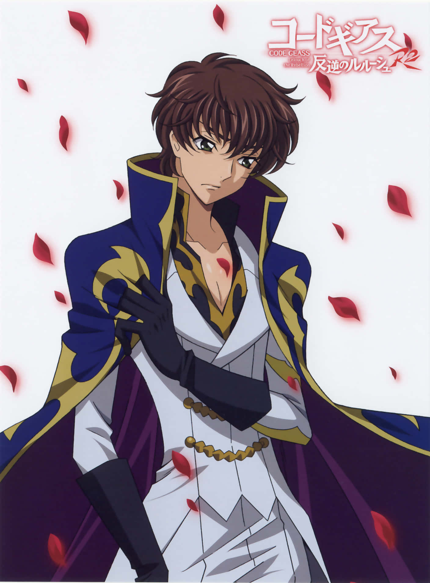 Suzaku Kururugi In Action - Code Geass Anime Wallpaper