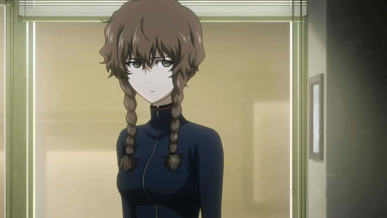 Suzuha Amane On Her Bicycle Wallpaper