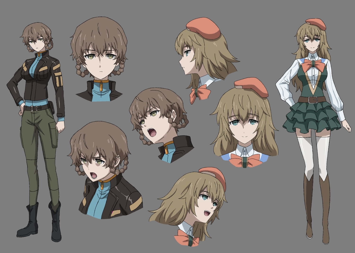 Suzuha Amane Riding A Bike In The City Wallpaper