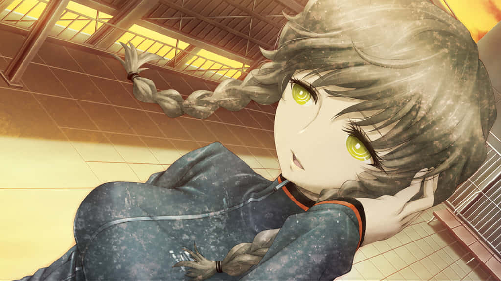 Suzuha Amane, The Time-traveling Heroine From The Popular Anime And Visual Novel, Steins;gate Wallpaper