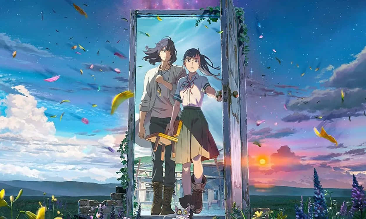 Suzume No Tojimari Movie Poster Wallpaper