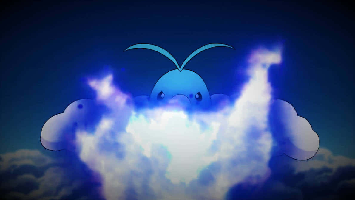 Swablu Attacking Wallpaper