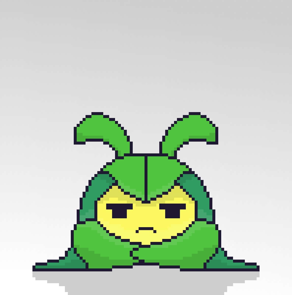 Swadloon Pokemon Pixel Art Wallpaper