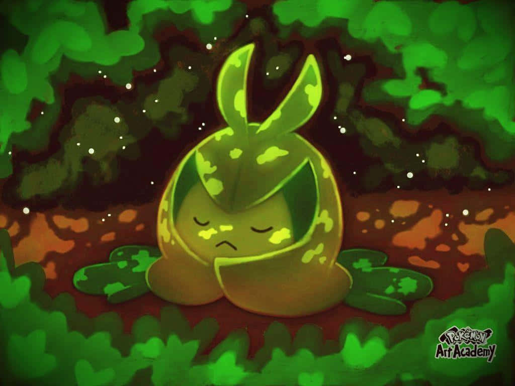 Swadloon Sleeping In Forest Wallpaper