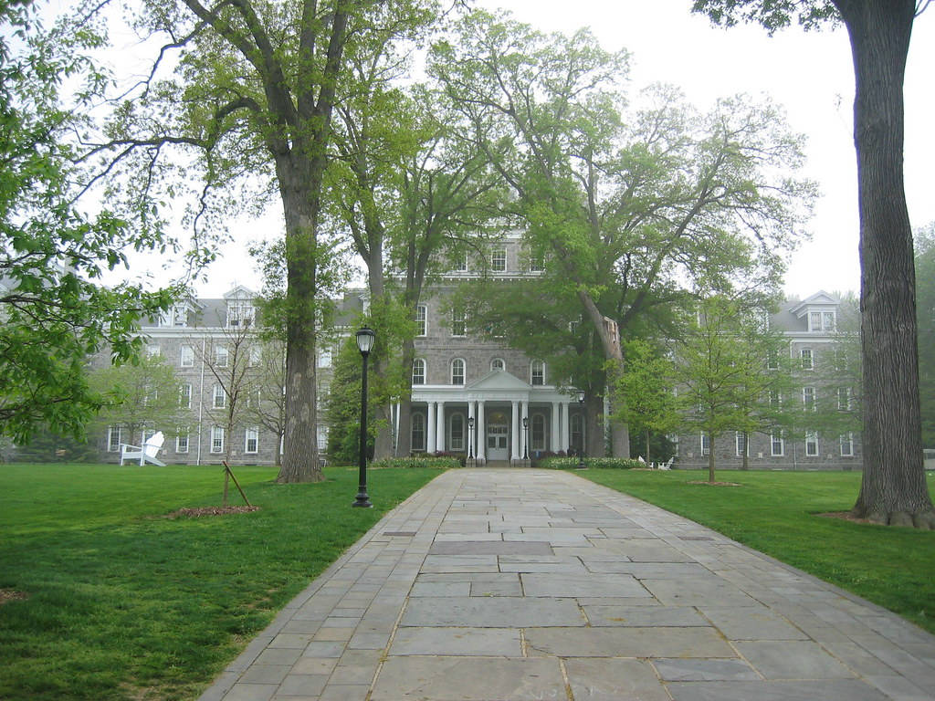 Swarthmore College Parrish Hall Wallpaper