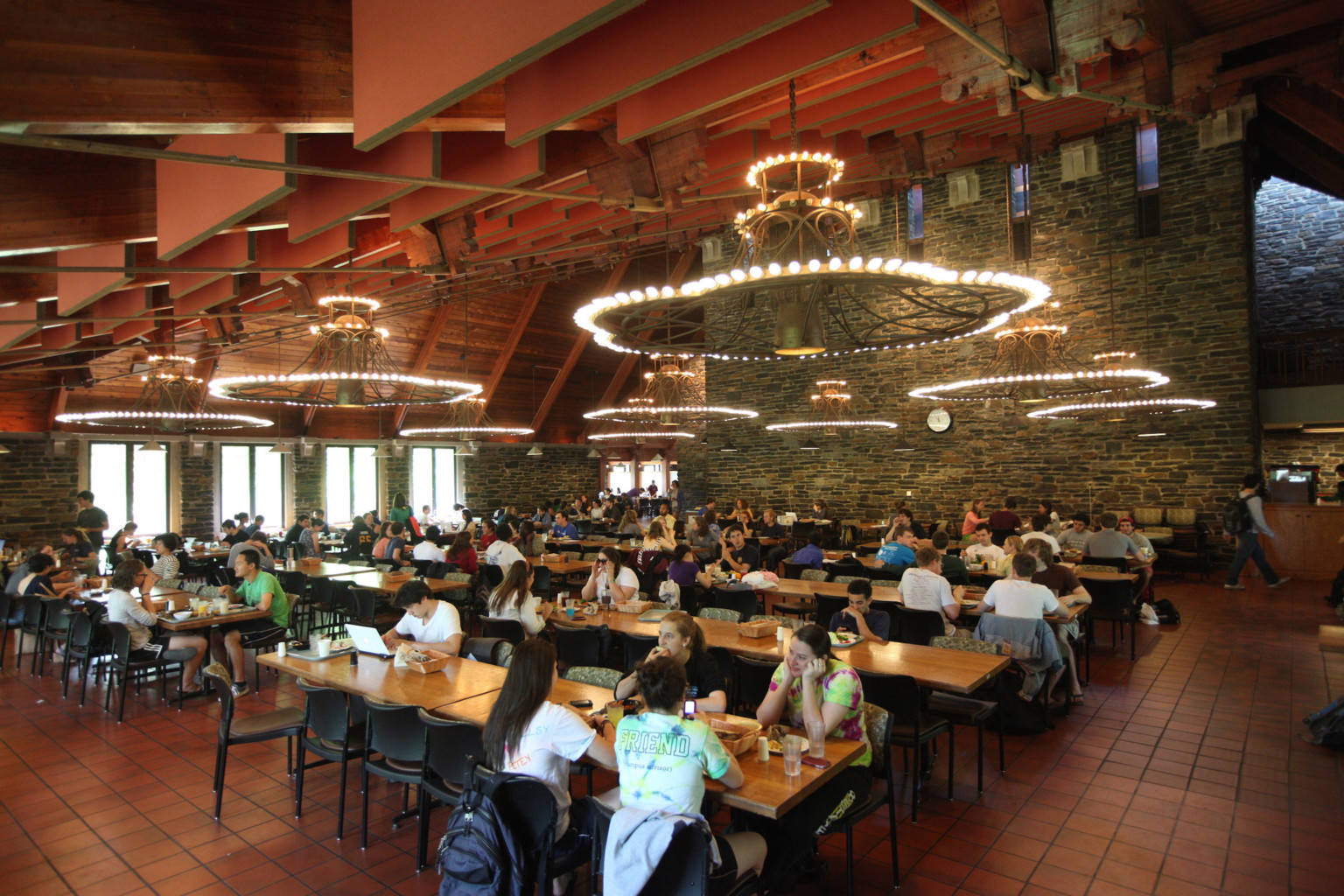 Swarthmore College Sharples Dining Hall Wallpaper