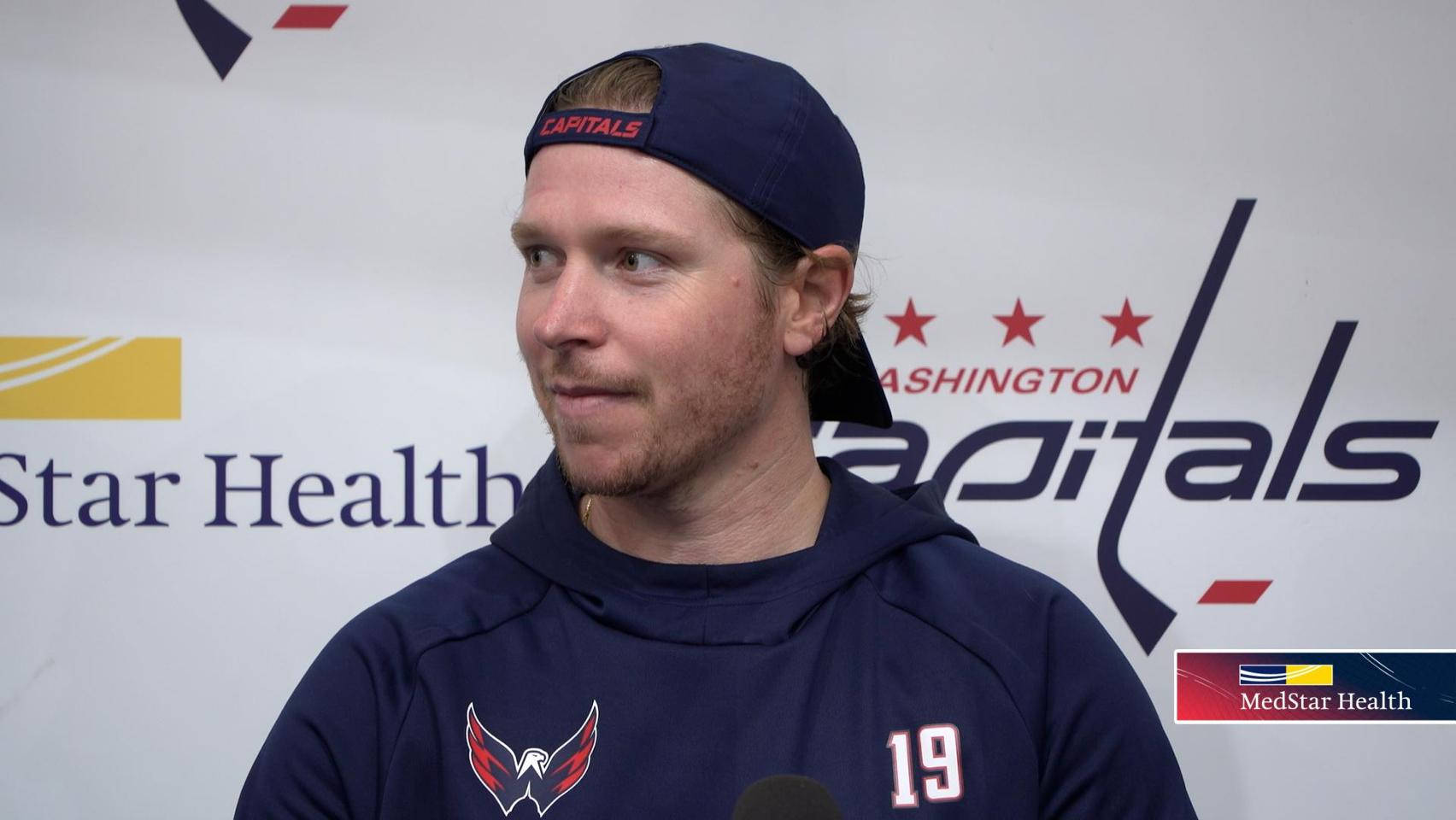 Swedish Ice Hockey Player Nicklas Backstrom 2022 Media Interview Wallpaper