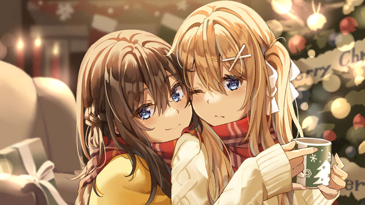 Sweet Girl Couple Citrus Anime Wallpaper