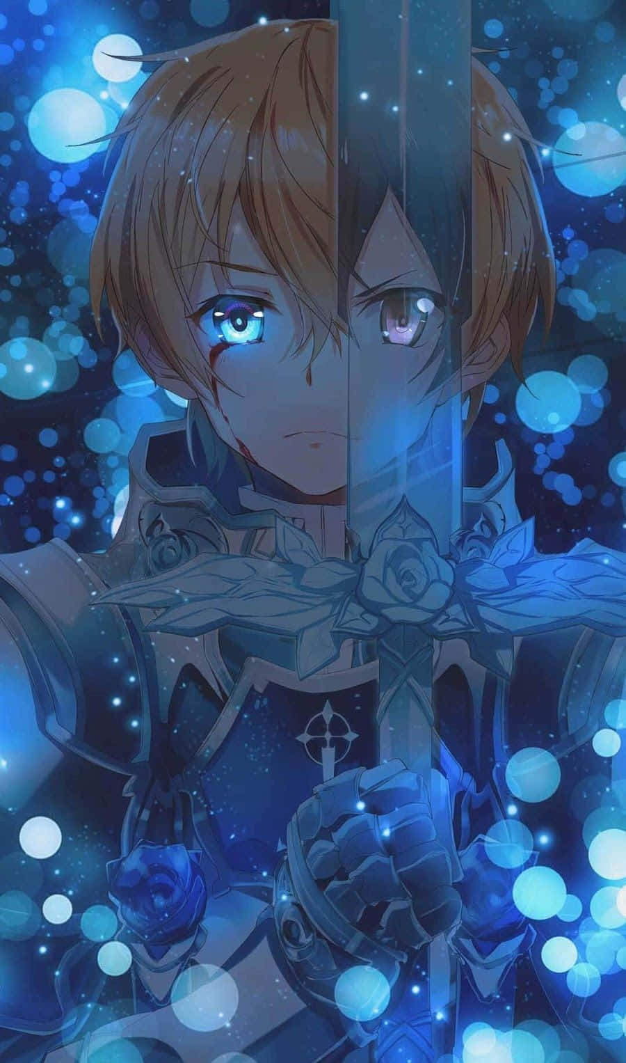 Sword Art Online's Eugeo In A Thoughtful Pose Wallpaper