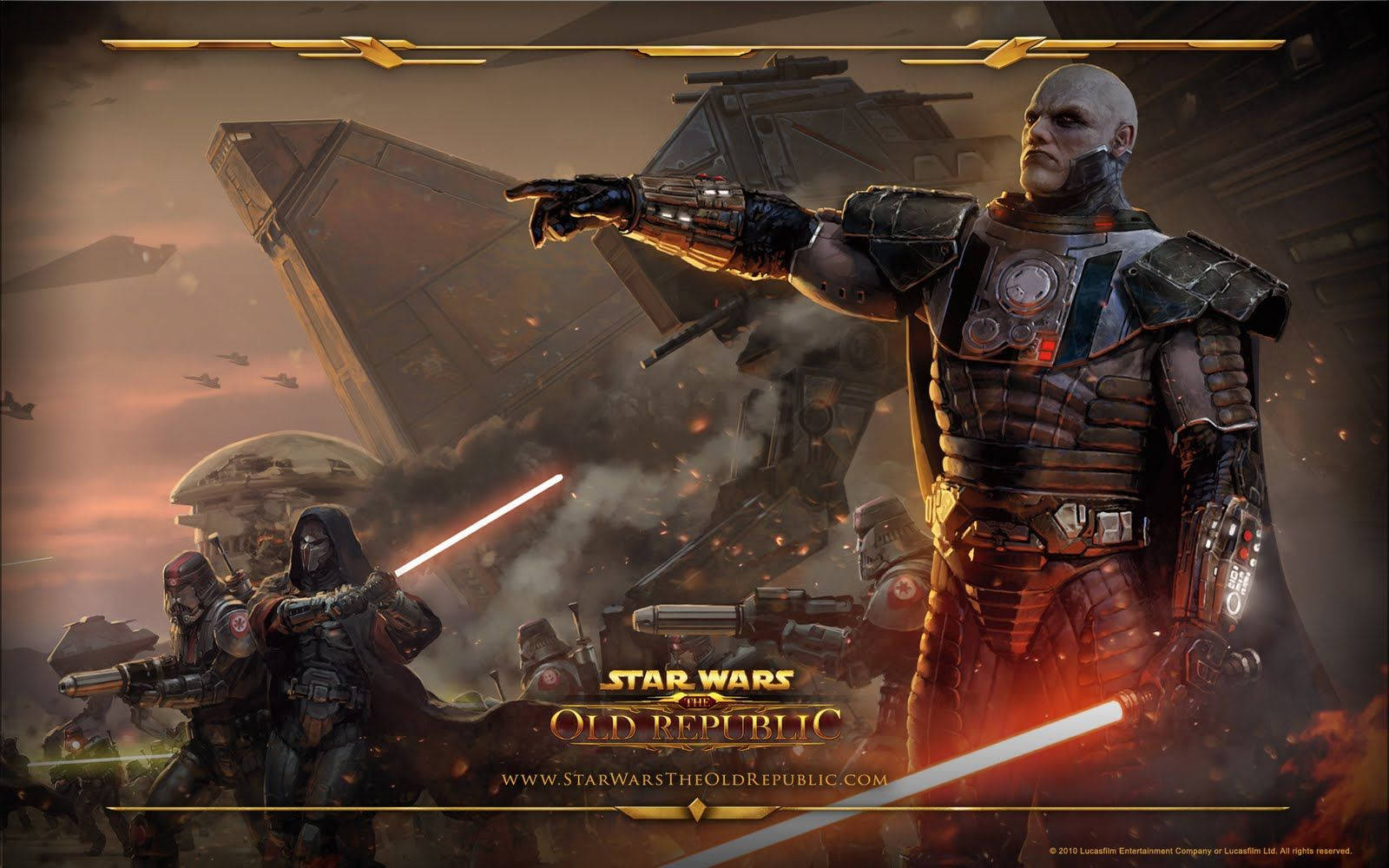 Swtor Darth Malgus And Army Wallpaper