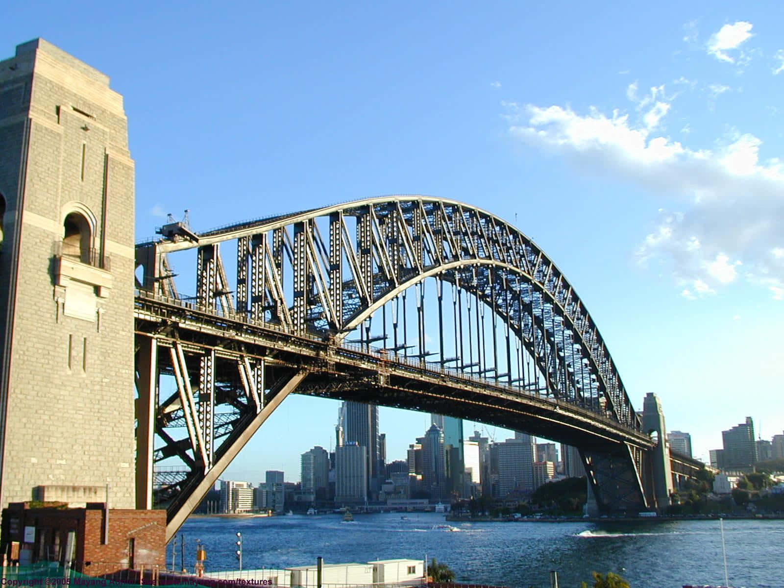 Sydney Harbour Bridge Sunny Day Wallpaper