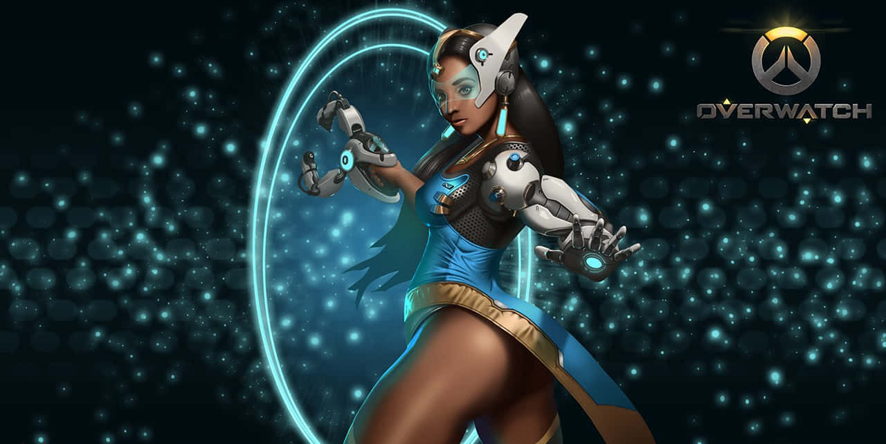 Symmetra Unleashes Her Power In Overwatch Wallpaper