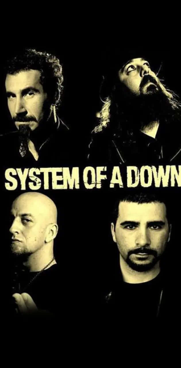 Systemofa Down Band Portrait Wallpaper